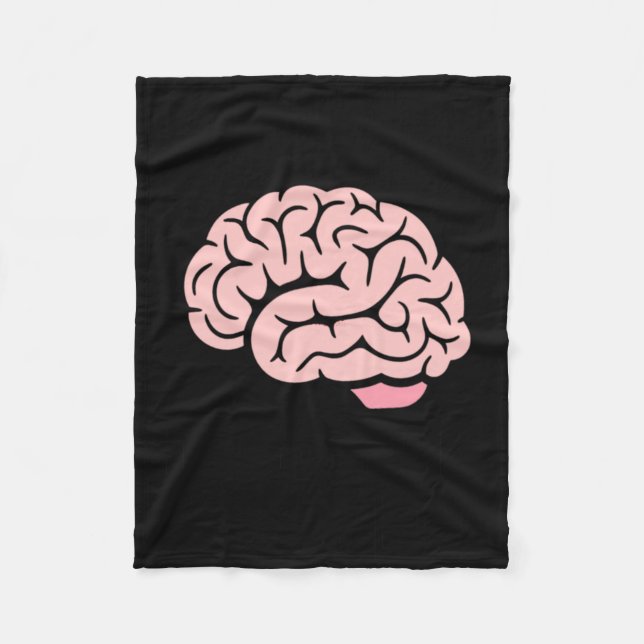 My Brain Has Too Many Tabs Open - Unhinged Sticker Fleece Blanket (Front)