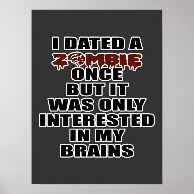 My Brains Poster (Front)