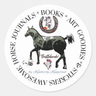 my brand classic round sticker