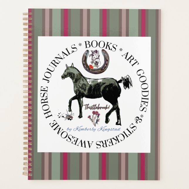 my brand , stripes planner (Front)