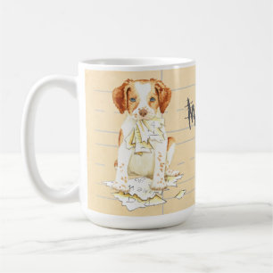 My Brittany Ate My Homework Coffee Mug