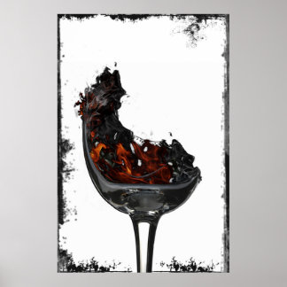 My broken glass poster