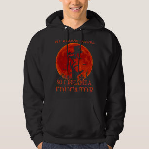 My Broom Broke So I Became A Educator Halloween Hoodie