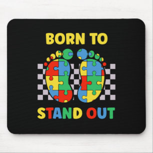 My Brother Is Au-some Autism Awareness Autistic Li Mouse Pad