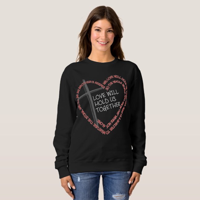 My Brother’s Keeper Dark Women's Basic Sweatshirt (Front Full)