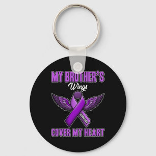 My Brother's Wings Cover My Heart End Overdose 1 Key Ring