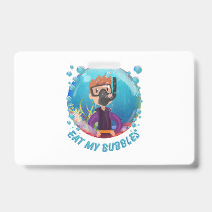 my Bubbles Diver ID Badge
