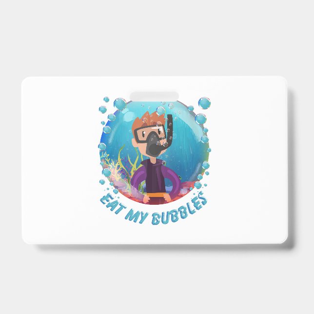 my Bubbles Diver ID Badge (Front)