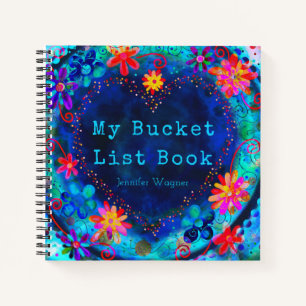 “My Bucket List Book” Inspirivity Notebook