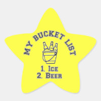 My Bucket List Humour - Ice & Beer