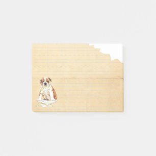 My Bulldog Ate My Homework Post-it Notes