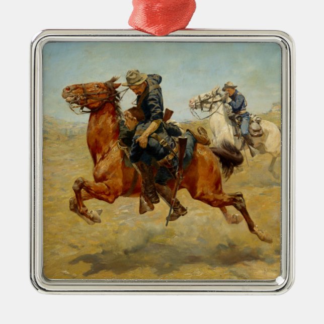 My Bunkie Metal Ornament (Front)