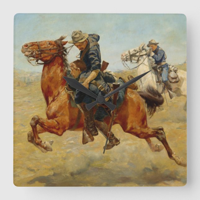 My Bunkie Square Wall Clock (Front)