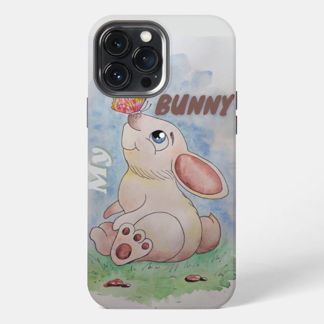 My Bunny  iPhone Case (Back)