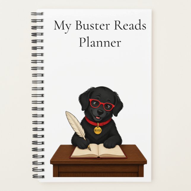 My Buster Reads Planner (Front)