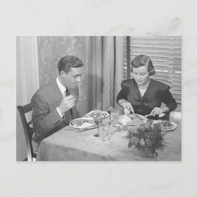 My, But I Do Love Your Cooking! Postcard (Front)