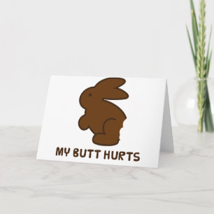 My Butt Hurts Holiday Card