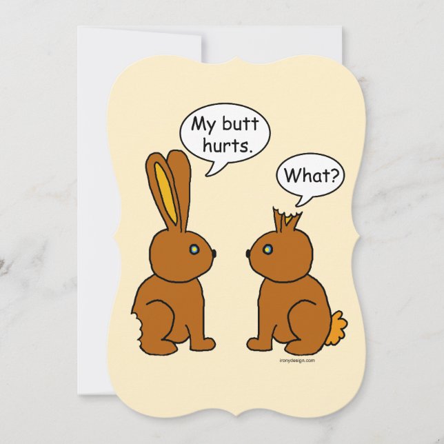 My Butt Hurts! What? (Front)