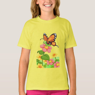 My Butterfly Friend Basic T-Shirt