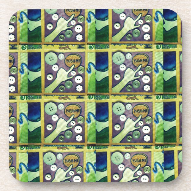 My Button.png Coaster (Front)