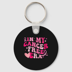 My Cancer Free Era Breast Cancer Awareness Survivo Key Ring