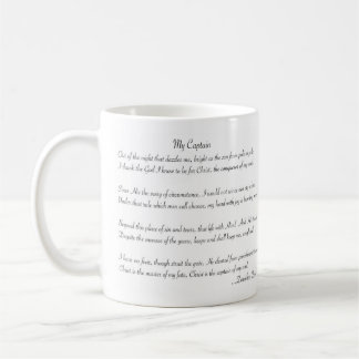 "My Captain" Coffee Mug
