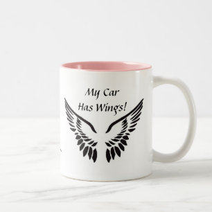 My Car Has Wings! Two-Tone Coffee Mug