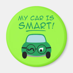 My Car Is Smart Magnet