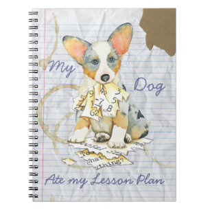 My Cardigan Welsh Corgi Ate my Lesson Plan Notebook