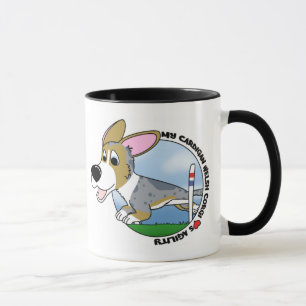 My Cardigan Welsh Corgi Loves Agility Mug