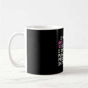 My Cat And People Funny Coffee Mug