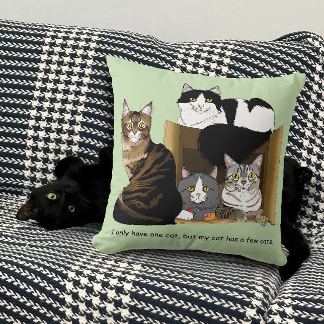 My Cat has Cats Cushion (Creator Uploaded)