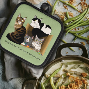 My Cat Has Cats Pot Holder