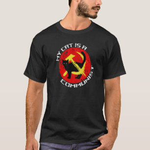 My Cat Is A Communist For Cat T-Shirt