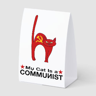 My Cat is a COMMUNIST great gift ideas politic