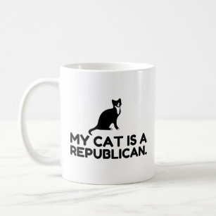 My Cat Is A Republican Coffee Mug