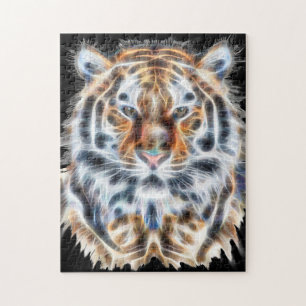 My Cat is Acting Up Tiger facial Energy Jigsaw Puzzle