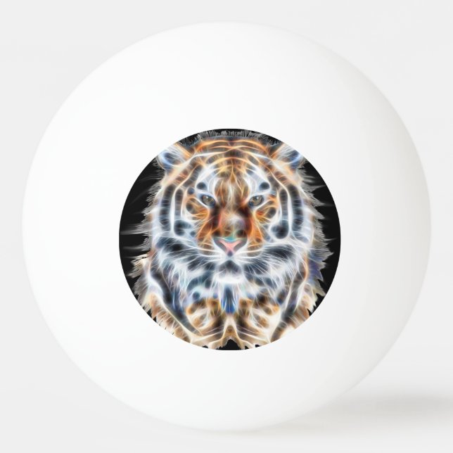 My Cat is Acting Up Tiger Style Energy Ping Pong Ball (Front)