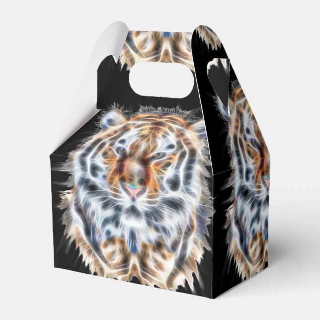 My Cat is Acting Up Wild Tiger Energy Favour Box (Back Side)