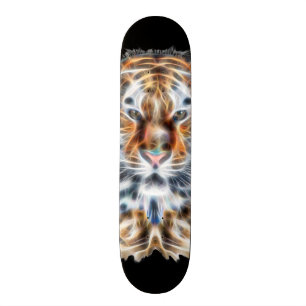 My Cat is Acting Up Wild Tiger Energy Skateboard
