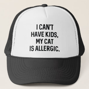 My Cat Is Allergic Trucker Hat