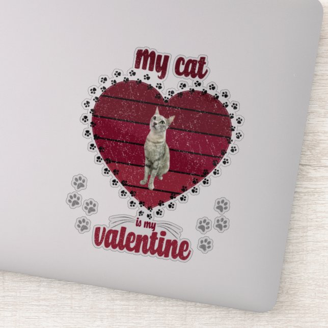My Cat Is My Valentine (Detail)