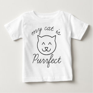 My Cat Is Purrfect Baby T-Shirt