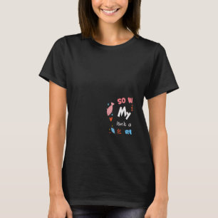 My Cat Isn't a Model But She's Smarter Humour Pet T-Shirt