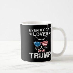 My Cat Loves Trump 2024  Coffee Mug