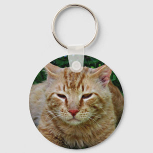 My Cat Rudy Key Ring