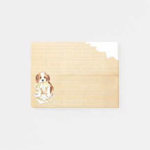 My Cavalier Ate my Homework Post-it Notes