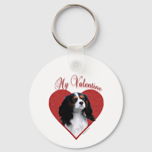 My Cavalier Valentine Key Ring