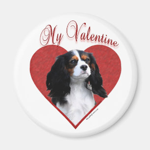 My Cavalier Valentine Magnet