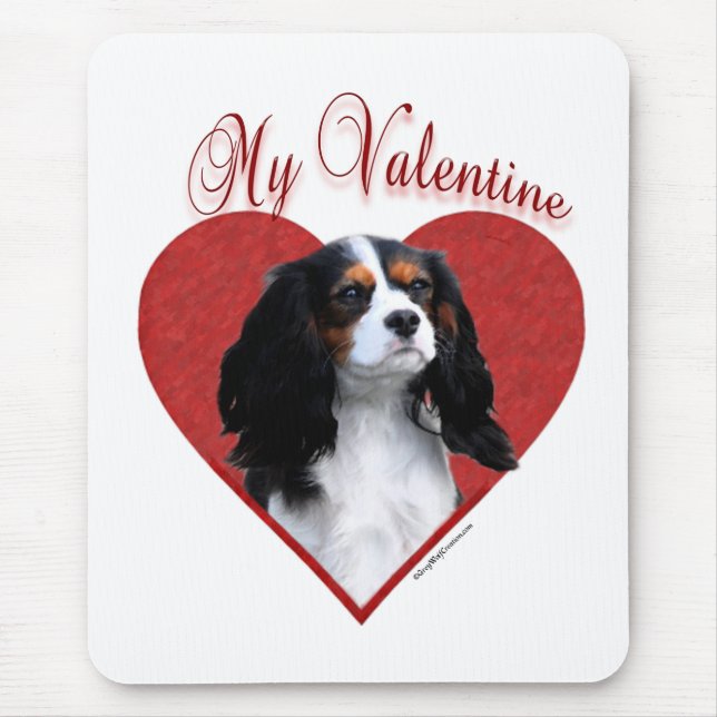 My Cavalier Valentine Mouse Pad (Front)